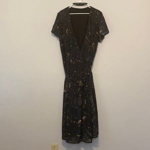 Out of this World! EShakti galaxy wrap dress- Size 20